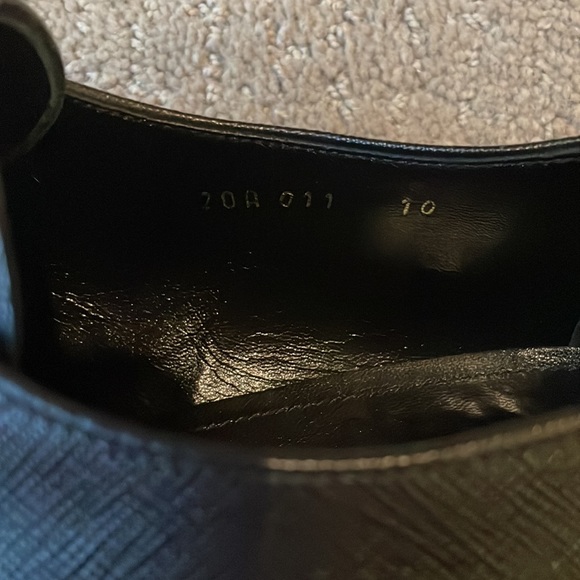 Prada Saffiano Leather Monk Strap Loafers Size 10 - Picture 4 of 11